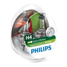 Philips H4 LongLife EcoVision Car Lamp, 2pcs (12342LLECOS2) Philips H4 LongLife EcoVision Car Lamp, 2pcs (12342LLECOS2)